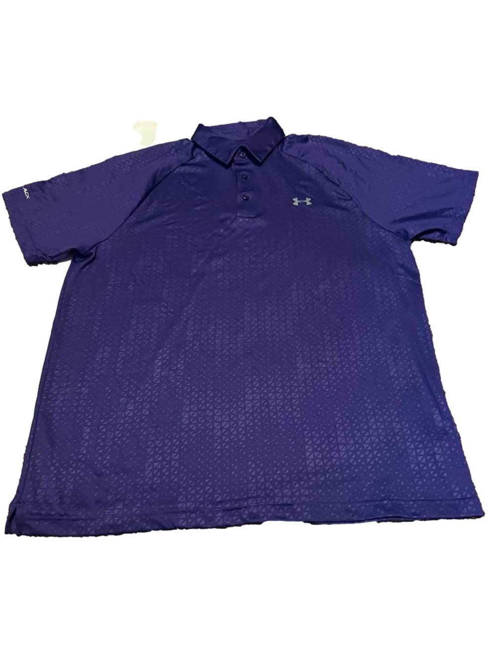 XL Under Armour Men’s Royal Purple Short-Sleeve Polo